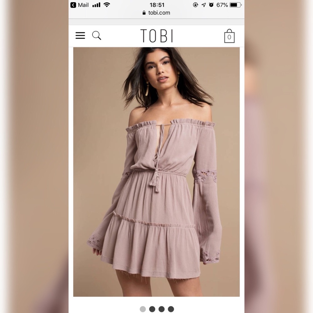 Off Shoulder Skater Dress!